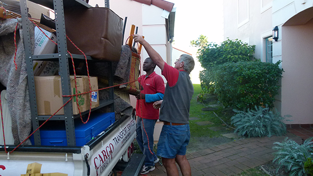 Japie and Sipho confirm that everything is tied down
